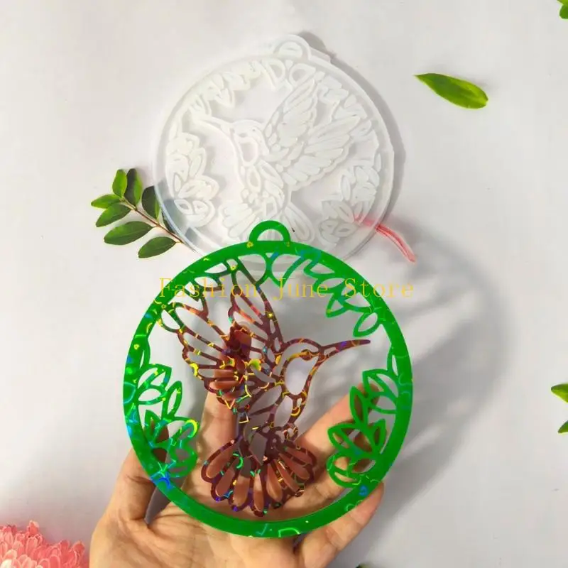 N5KA Display Craft Bird Mold with Frame Detail for Resin Projects Use