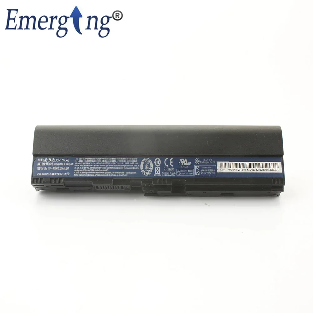 Imagem -02 - Acer Aspire Uma Bateria do Portátil 11.1v 56wh 725 756 V5171 C710 Al12a31 Al12x32