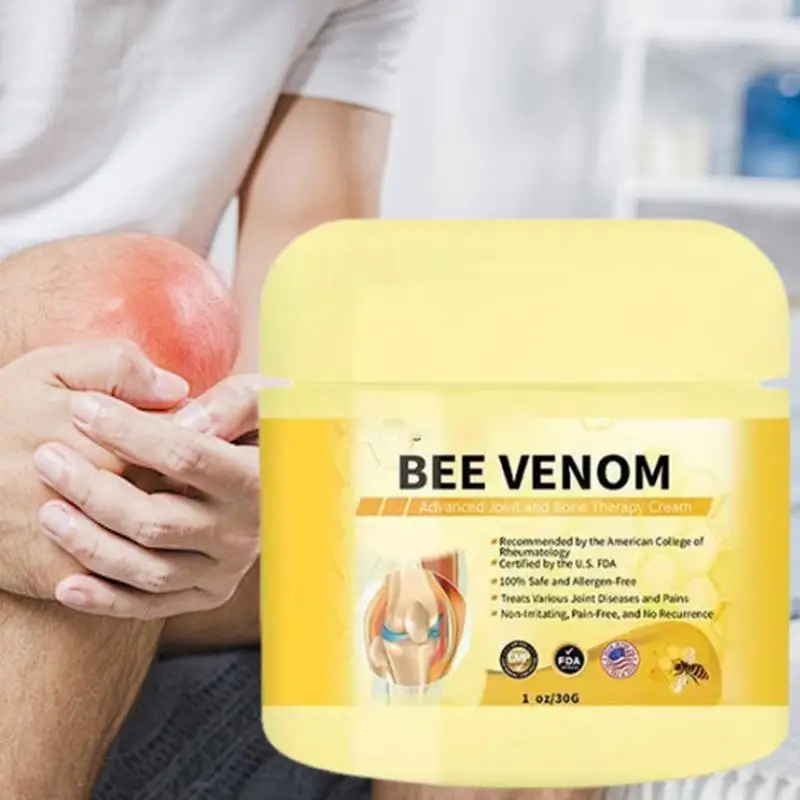 Joint Care Cream Bee Venoms Joint Care Cream Joint Bone Relief Cream Joint Muscle Bone Cream for Hand Feet Joints Knees