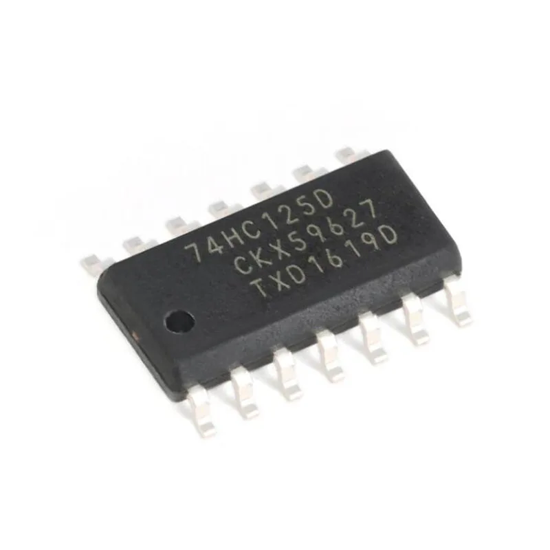 

10PCS 74HC125D 74HC125 SOP14 SOP SN74HC125DR SN74HC125 Plastic protective casing