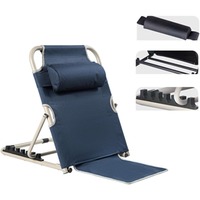 Bed Backrest Support Bed Chair - Adjustable Bed Back Rest Sit Up Reading Seating Chair, 6 Degree Sit-up Stand Beach Chair