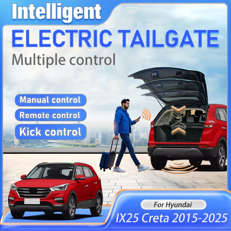 Elektrische Heckklappe für Hyundai IX25 Creta 2015 bis 2025 – Intelligenter Elektromotor für Kofferraumöffnung mit Drift-Drive-Kit-Geräten