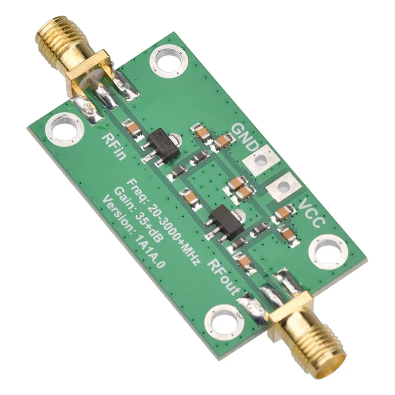 20-3000Mhz Rf Wideband Versterker Gain 40db Lage Ruis Versterker Lna Board Modules Dc 5V Voor Fm Hf Vhff/Uhf