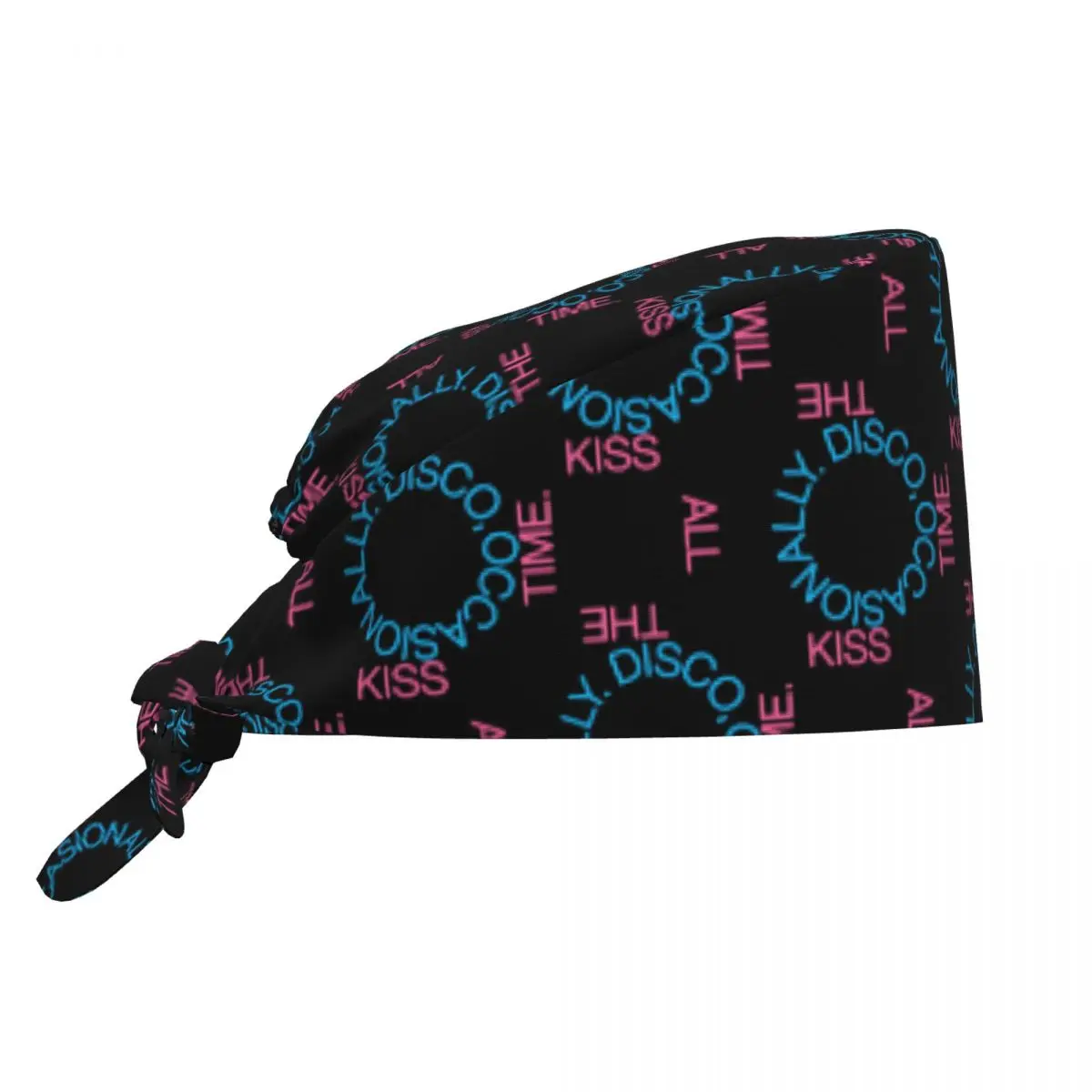 

Medical Hat Kiss All The Time Scrub Caps For Men Women Soft Elastic 2026 New Album Nursing Hats Long Hair Graphic Working Caps