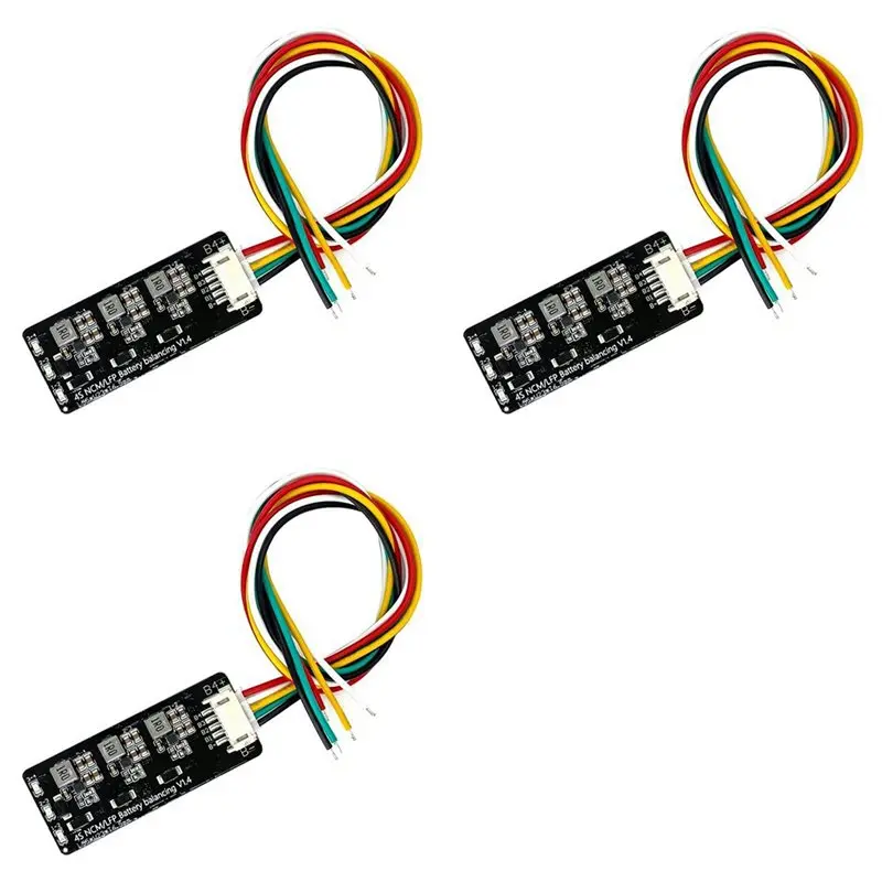24-Hour Delivery 3X BMS 4S Active Balancer Board 1.2A Lifepo4 Lipo Li- Lithium Battery Energy Transfer Equalizer Module(4S)