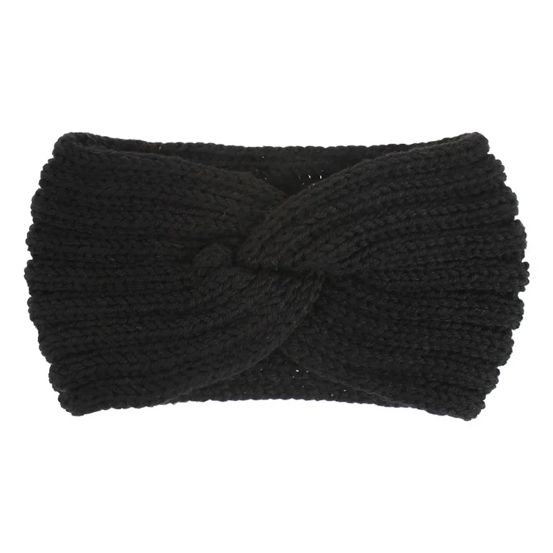 Winter Warm Headband for Women Woolen Knitting Headbands Wool Knitted Elastic Headband Headwear Girls Hair Band Hair Accessories