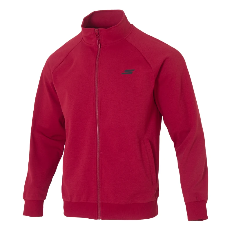 Skechers jas/jas gebreid huidvriendelijk zacht heren en dames gymsporten P225U135-00Gz