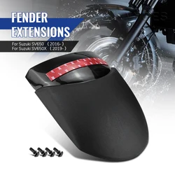 Motorcycle Accessories For Suzuki SV650 2016- SV650X 2019- SV 650 Front Fender Mudguard Extender Extension