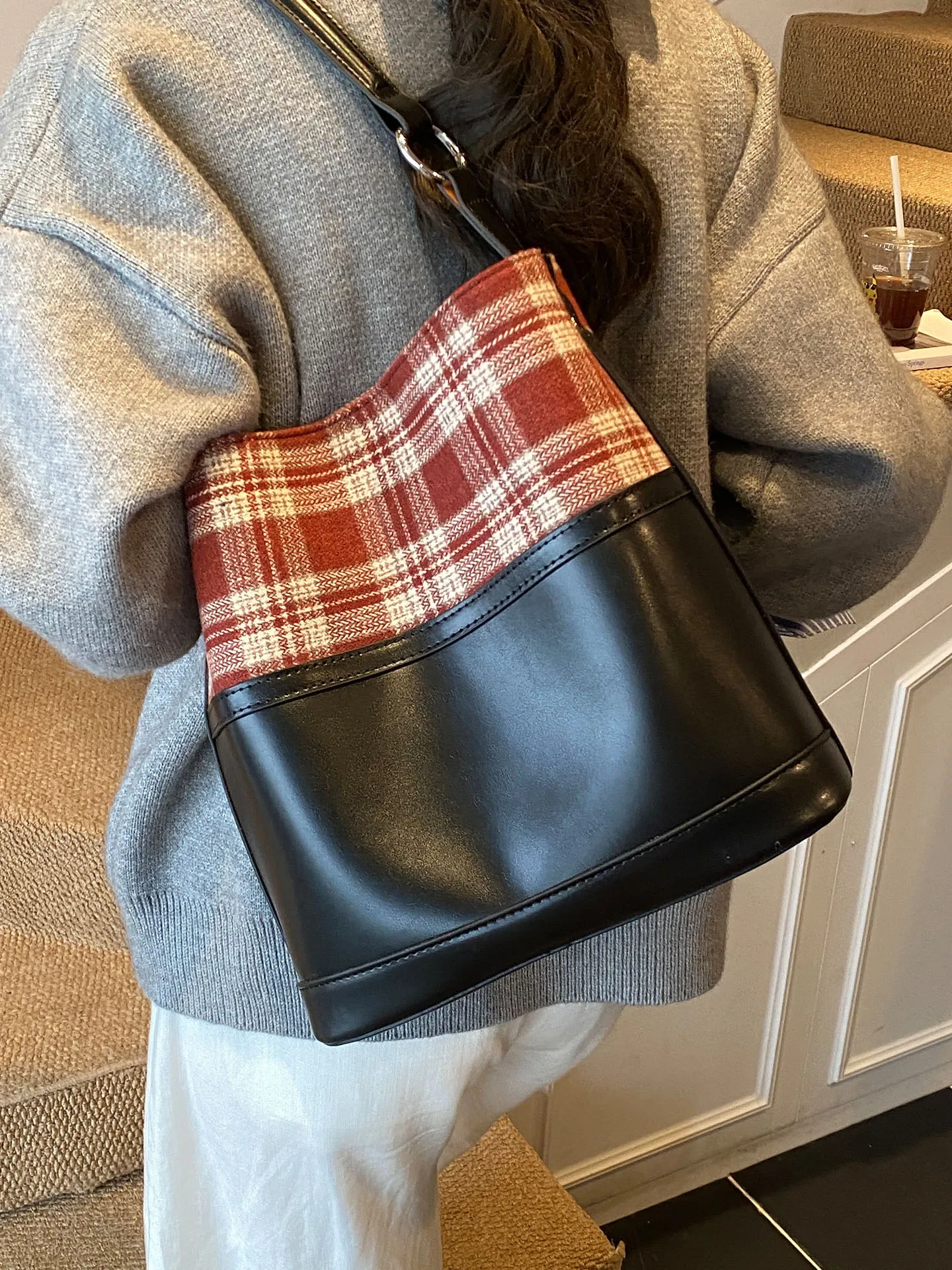 Simple Plaid Splici… - image