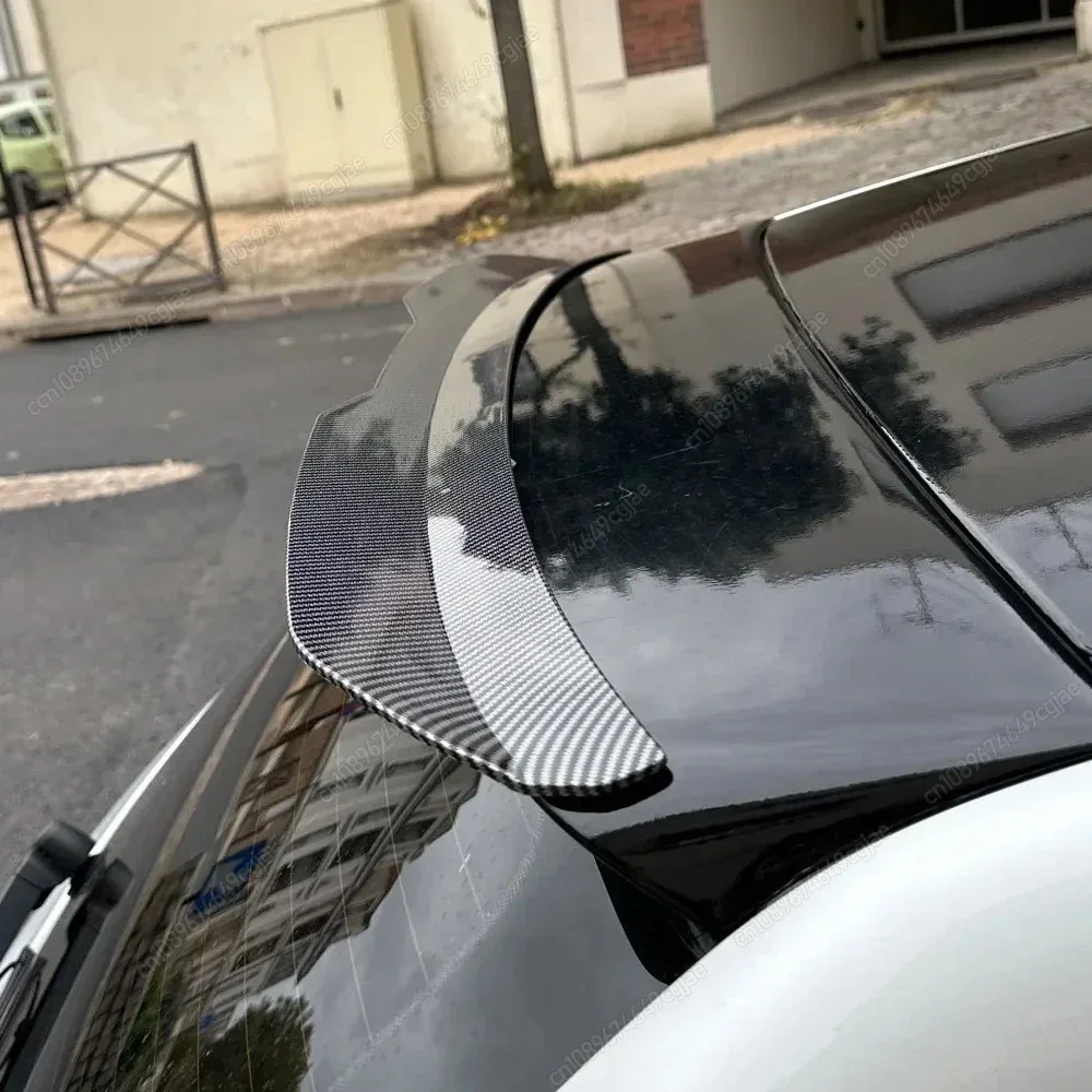 

For Audi A3 Hatchback 2012 2013 2014 2015 2016 2017 2018 2019 Car Rear Roof Lip Spoiler Wing Body Kits Tuning ABS Black