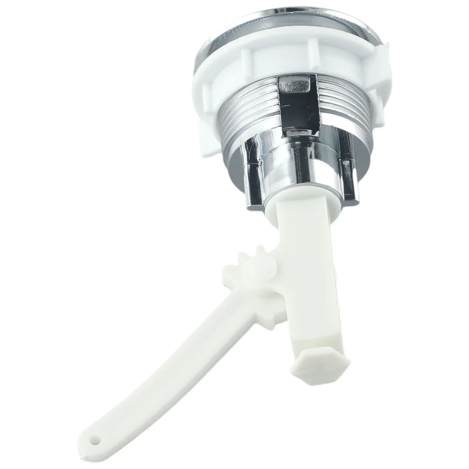 Toilet Tank Button Single Push Flushing Toilet Button ABS For Toilet Seat In Home Bathrooms Hotels Bathroom Parts