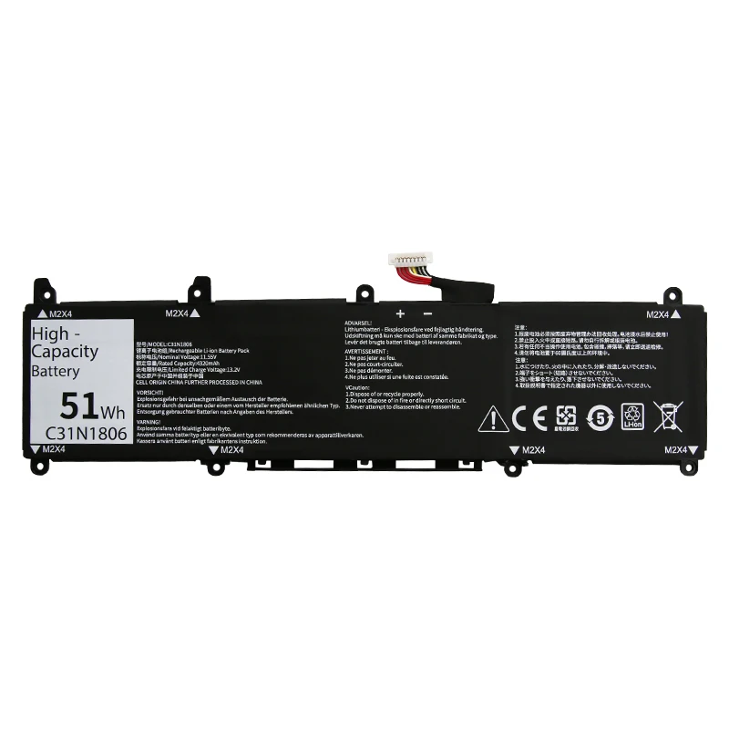 C31N1806 11.55V 4500mAh/51Wh Laptop Battery For ASUS ADOL13U F FN 13F X330UN X330FL X330UA X330FN R330UN