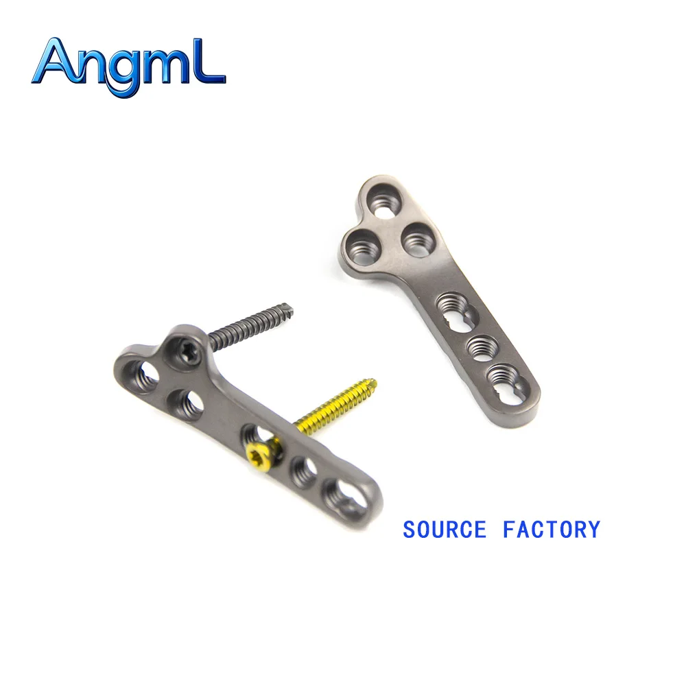TPLO Locking Plate, Titanium TA3/Stainless Steel 317, Implants in Pets, Veterinary Orthopedic Surgery Consumables, Pet Supplies