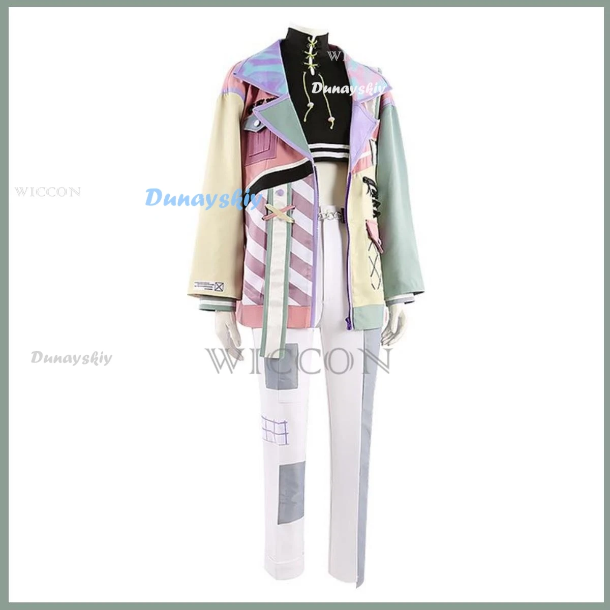 Anime Game Ensemble Stars Tomoe Hiyori Cosplay Costume City Rider Eve Eden Wig Uniform Full Set Man Woman Carnival Suit