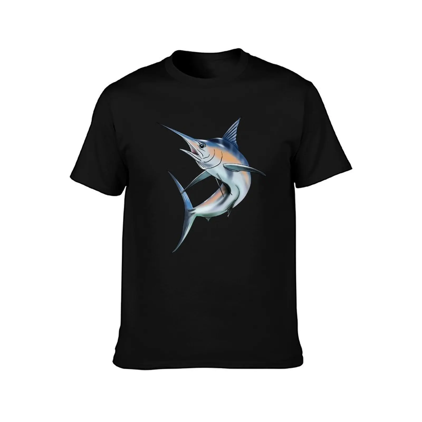 marlin T-Shirt Work Utility Short Sleeve Shirt
