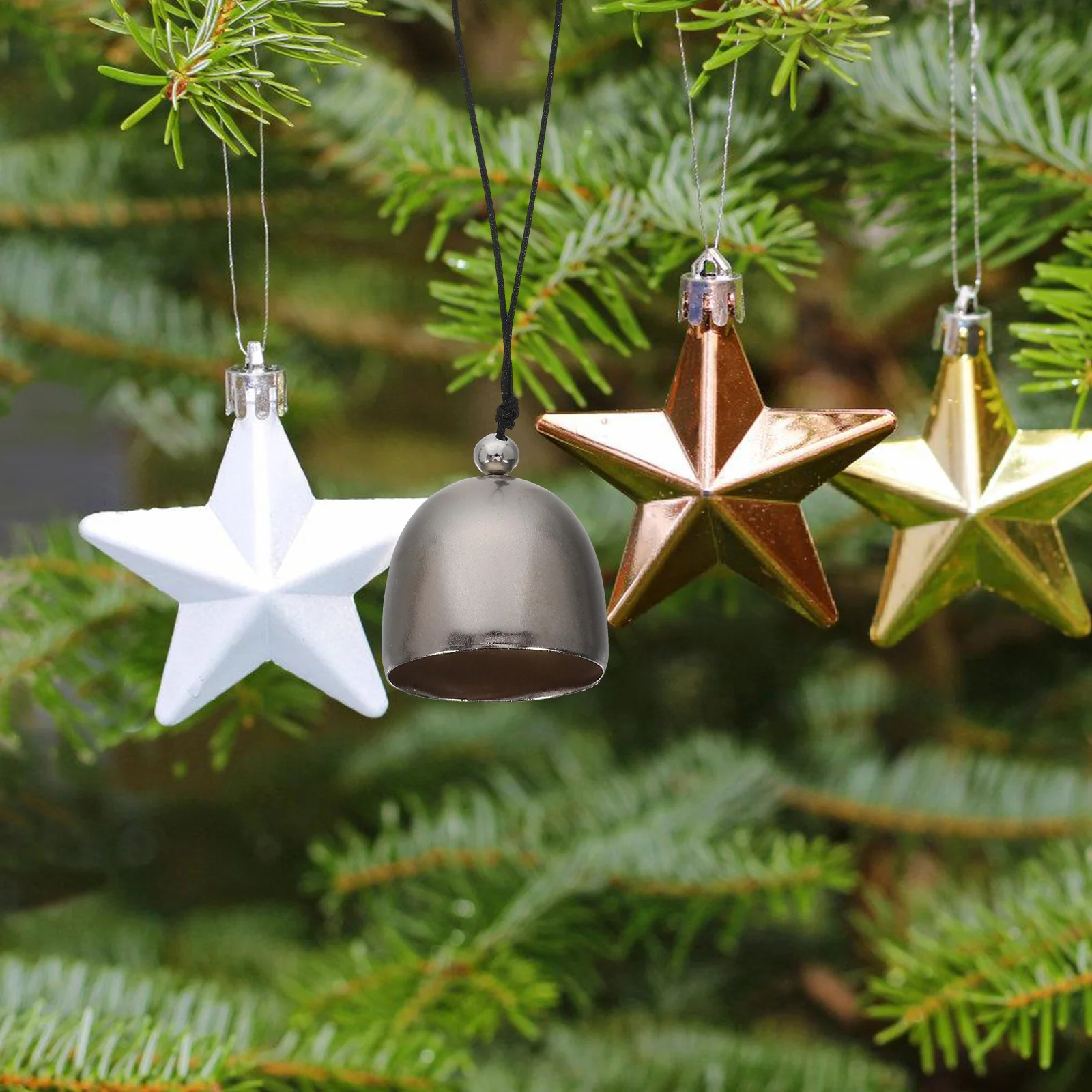 

1pc Vintage Alloy Bells Craft Wind Chimes Decorative Bells Christmas Tree Hanging Pendant Jingle Bells Wind Chimes Decoration