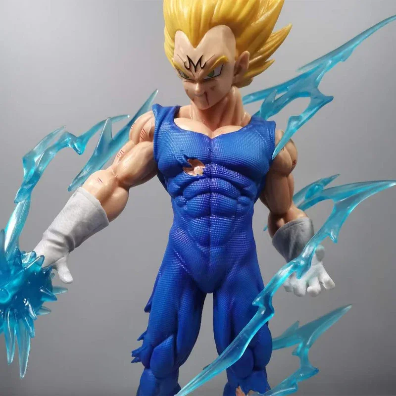 28cm Anime Dragon Ball Z Figure Majin Vegeta Figurine mani e testa sostituibili Action Figures in PVC collezione modello giocattoli regali