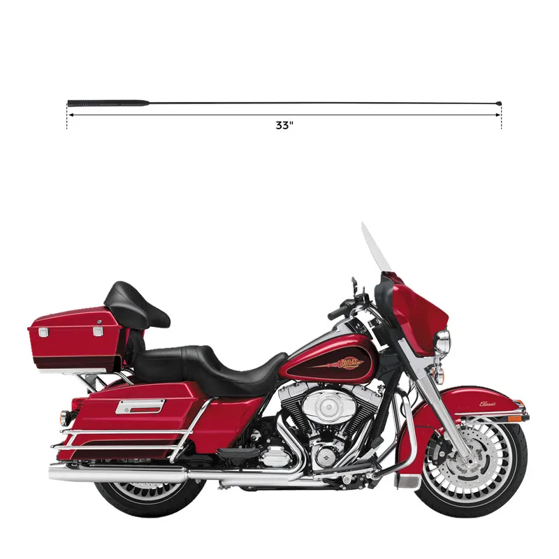 Accesorios de motocicleta para Harley Electra Glide 1986-2013 Road Tri Glide 2009-2013 Tour Glide 1986-1996 95, antena AM FM