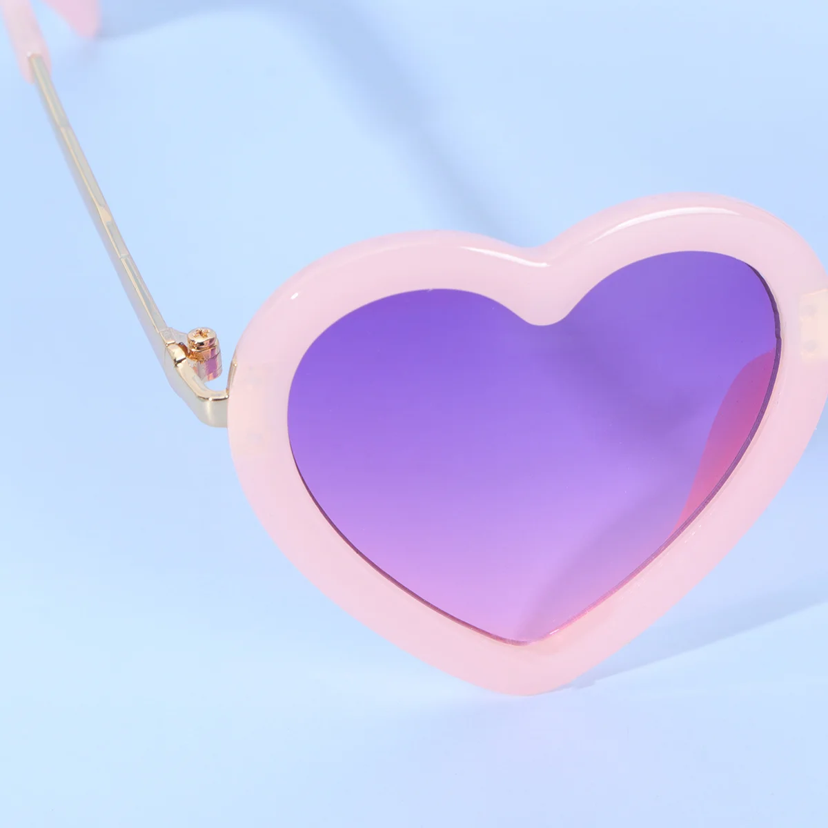 Óculos de sol para o dia dos namorados para mulheres moda leve durável coração dos namorados óculos dia festa frutas