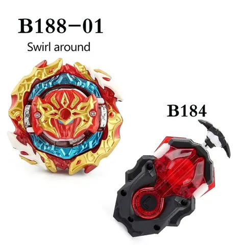 Takara Tomy Burst B180 B185 B188 B193 Bey and  Drain Fafnir Metal  Top Launchers