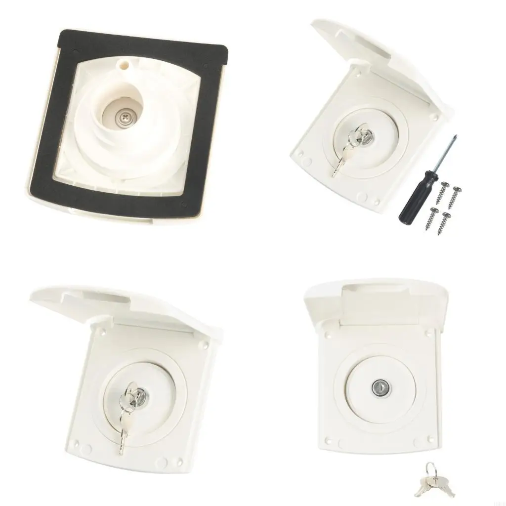 

Universal MotorHomes Water System Adapter Cover Double Gealing Rings Быстрая установка для кемпинговых прицепов Караваны H9EE