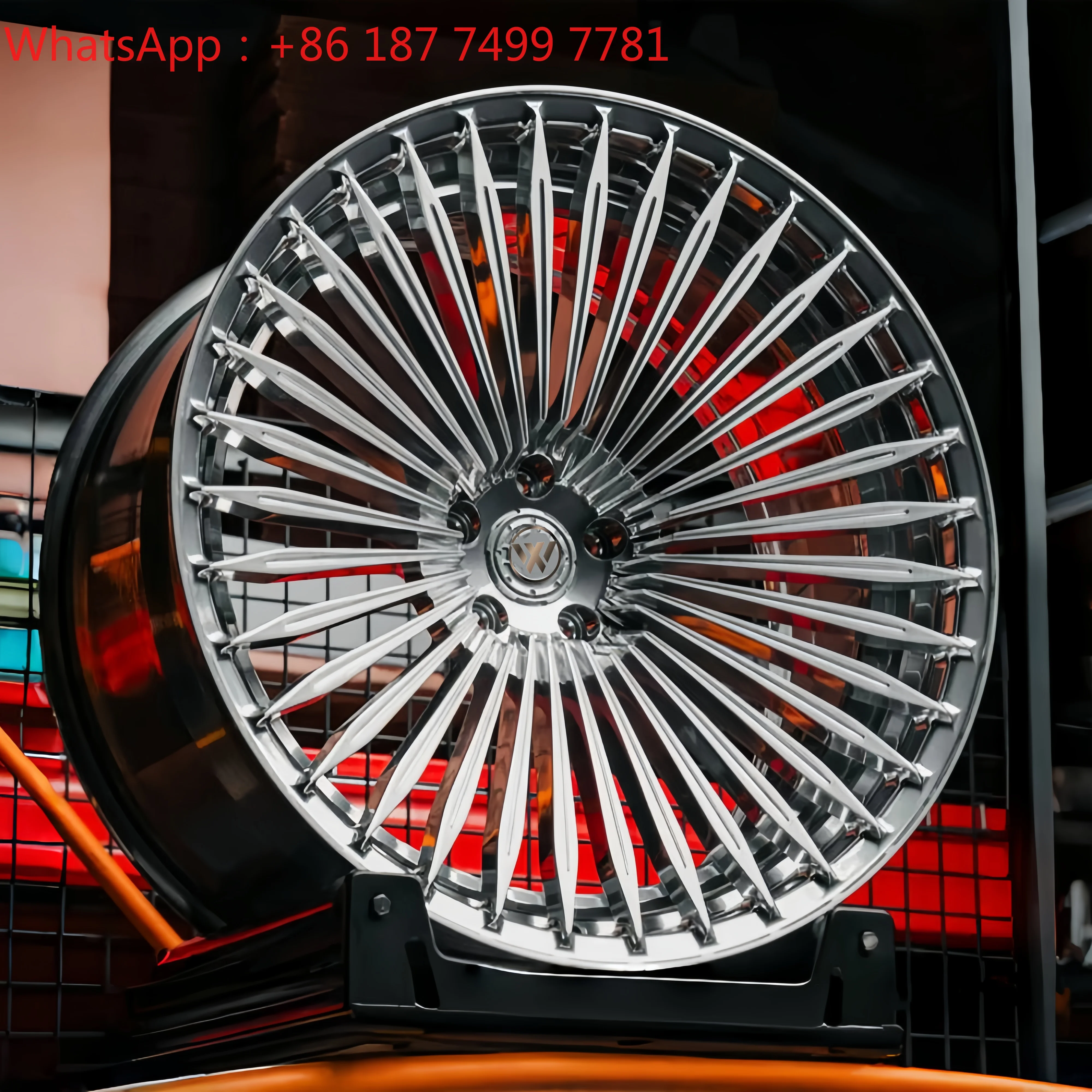 Custom Multi-Spoke Concave Forged Alloy Wheels 25mm/40mm ET 20-22 Inch Luxury SUV Rims
