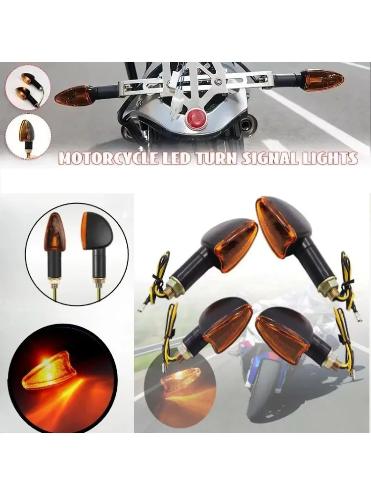 AliExpress NONE Front Rear Motorcycle 12V Bulb Amber Turn Signal Light Halogen Scooter Flashing Indicator Bike Blinker Lamp For Honda Yamaha