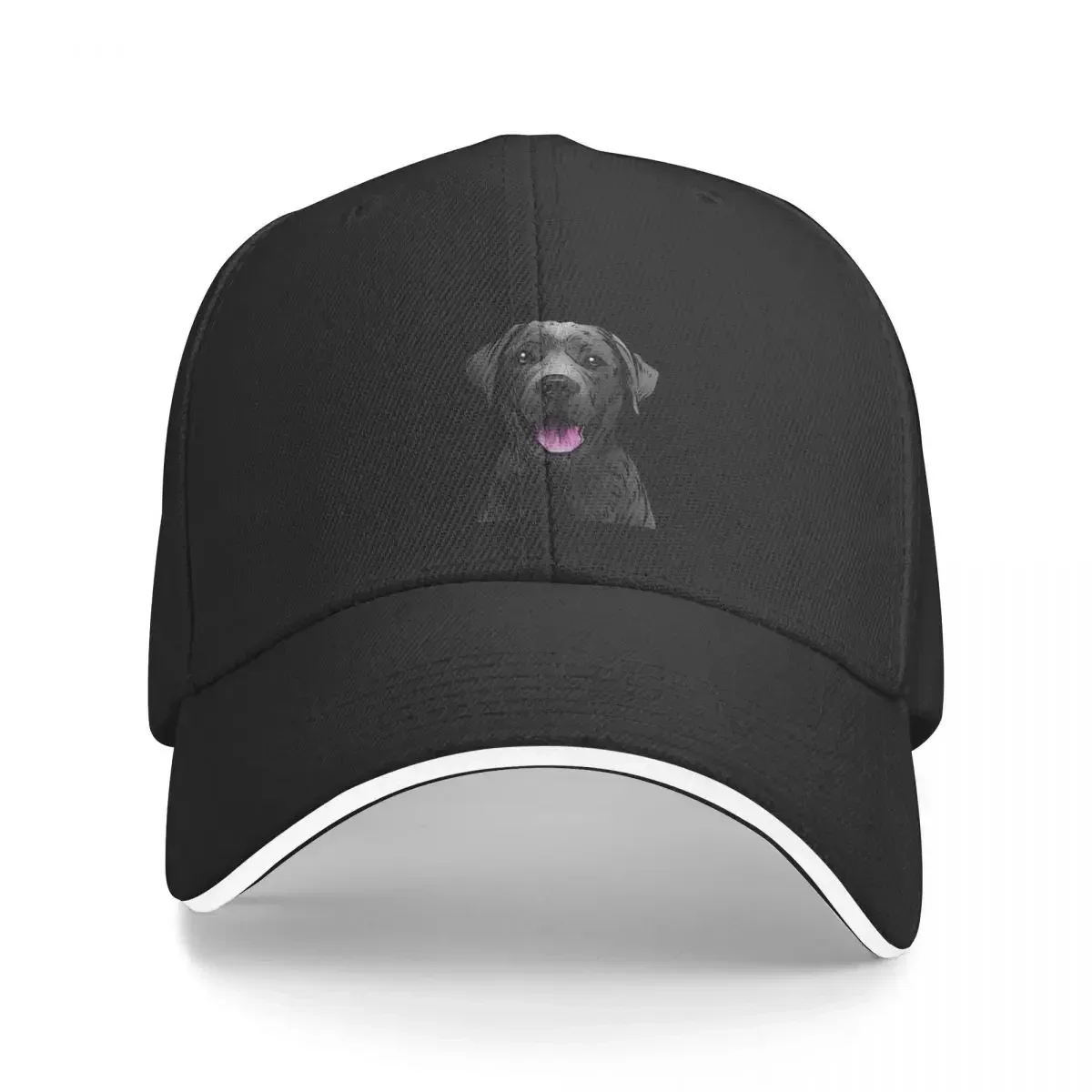 Black Labrador Retriever Dog Black Lab Baseball Cap party Hat Custom Cap Golf Men Women's