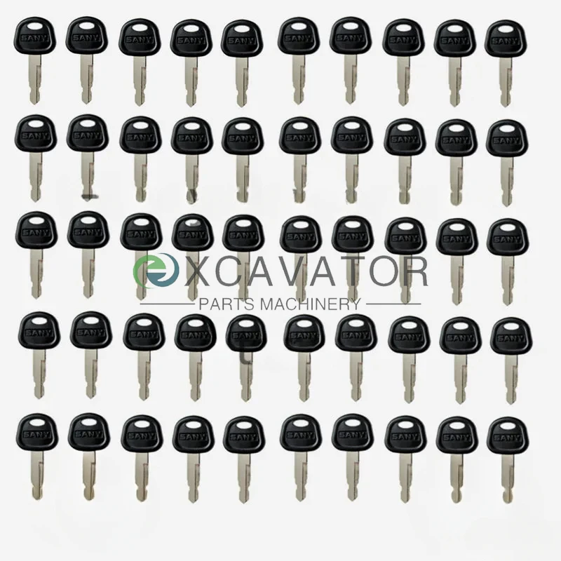 

50x Heavy Equipment Ignition Key For Sany Excavator Bulldozer Loader