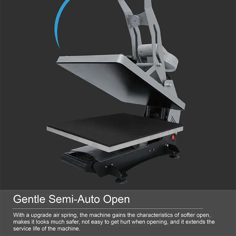 

Термопресс HP3804D-3 40x50 см с автоматическим открытием и закрытием для печати на футболках и одежде, 220В/110В (на заказ)