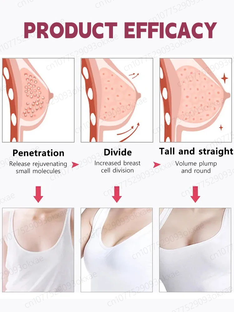 Huile d'agrandissement du sein, seins plus gros, lifting des seins, raffermissement, améliore la croissance des seins