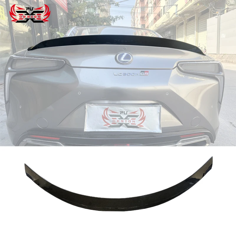 Dry Carbon Fiber ART style Rear Wing Spoiler For Lexus LC500 LC500H Body Kits