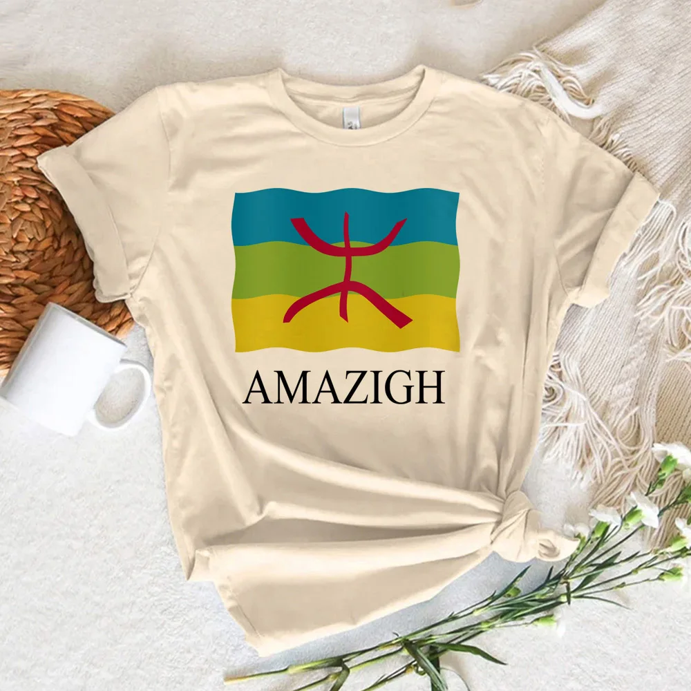 

Женская японская футболка Amazigh, Женская комиксная одежда в стиле Харадзюку