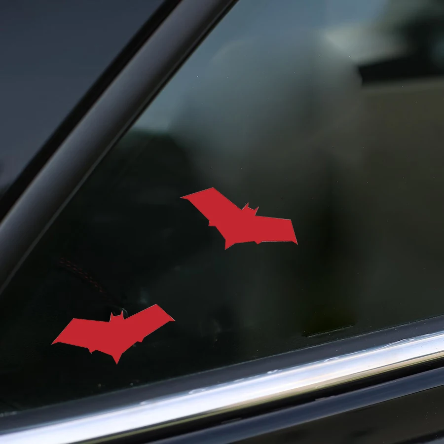 Emblema da DC Comics RED HOOD Jason Todd, Adesivo de Vinil para Carro, Decoração para Janela, Adesivos RED HOOD para Laptop e Telefone