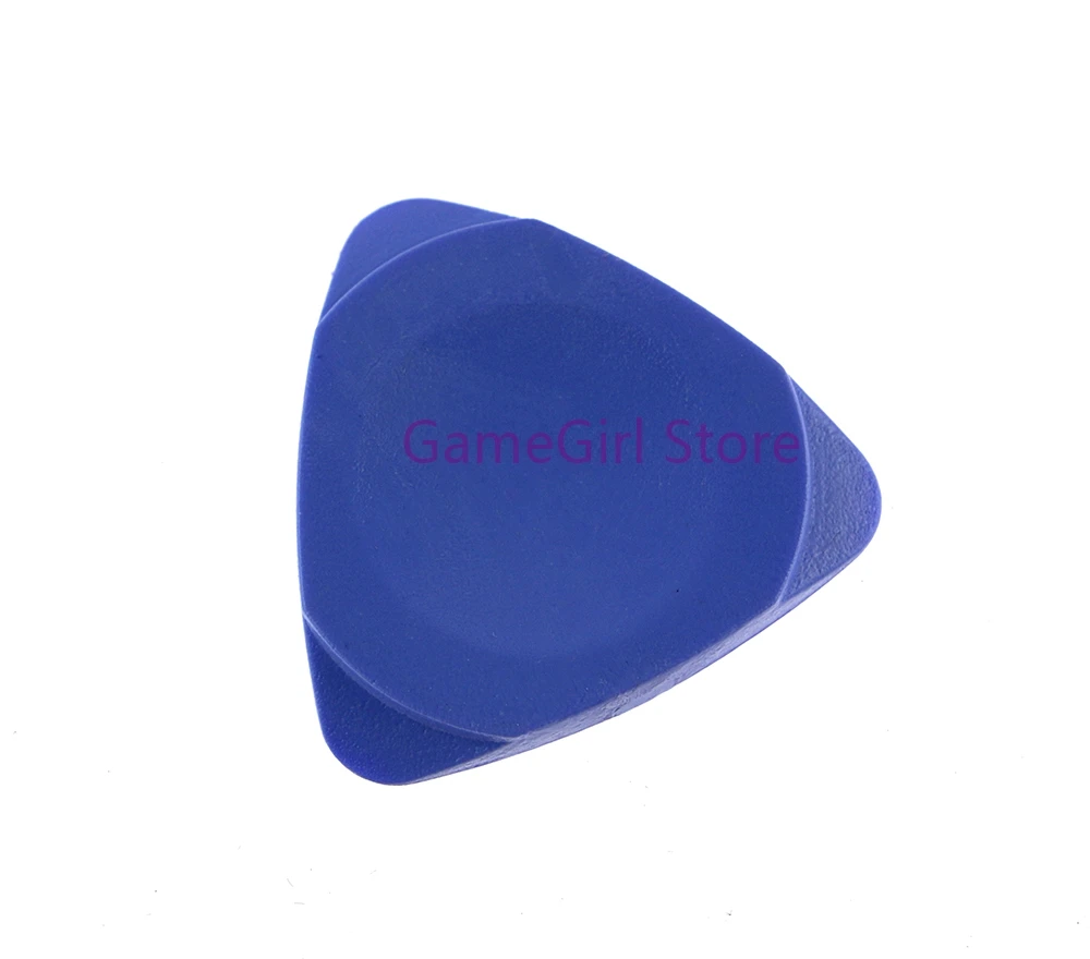 100pcs Blue Plastic Triangle Pry Bar Disassembly Opening Tools for XBOX360 XBOXONE PS4 PS3 PSP PSV Console Controller