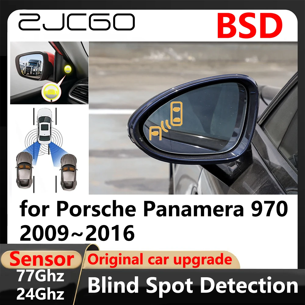 

BSD Blind Spot Detection Lane Change Assisted Parking Driving Warnin for Porsche Panamera 970 2009~2016