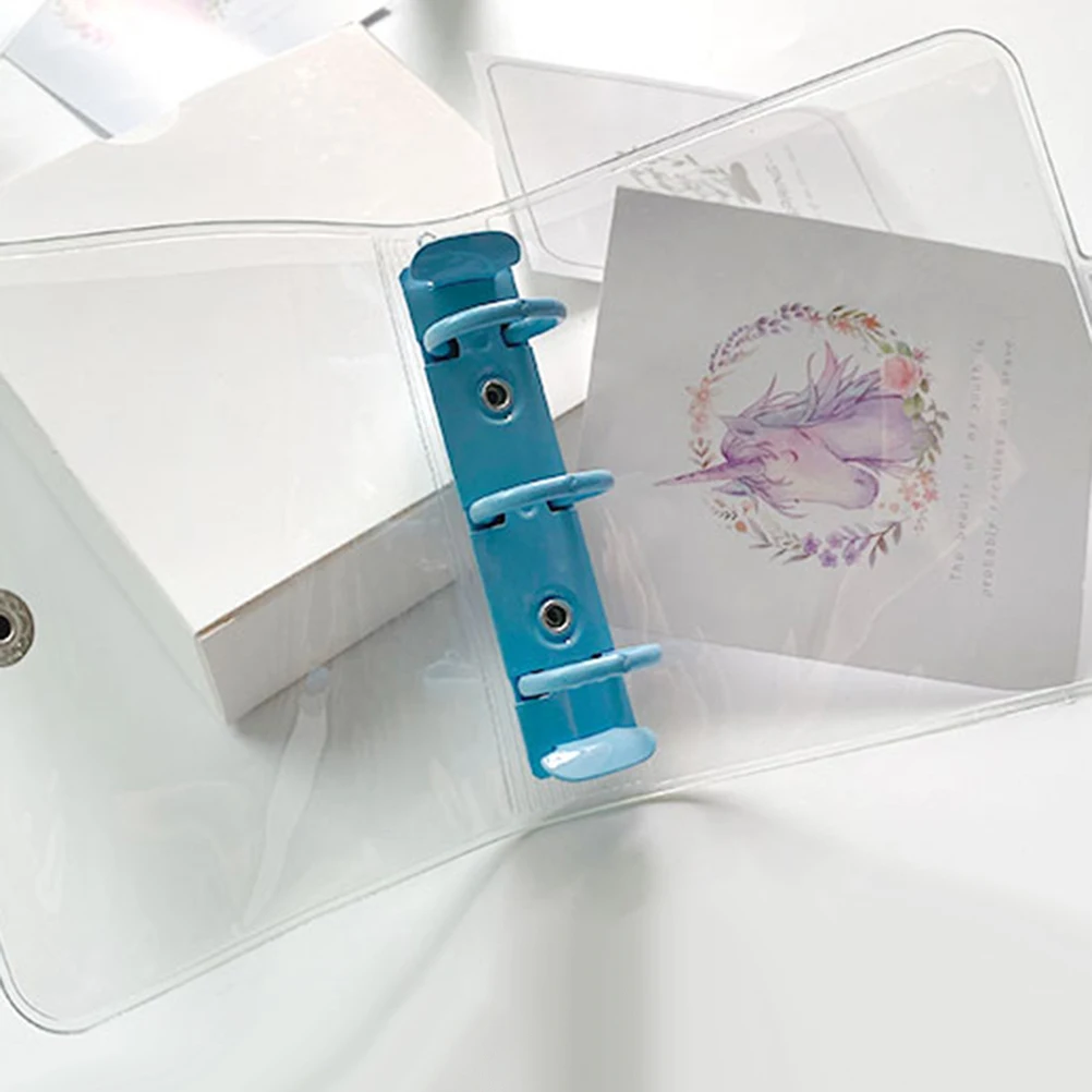 

3pcs Metal Loose Leaf Binder 3-Ring File Folder For School Office Organization Portable Document Holder Ring Binder Folder