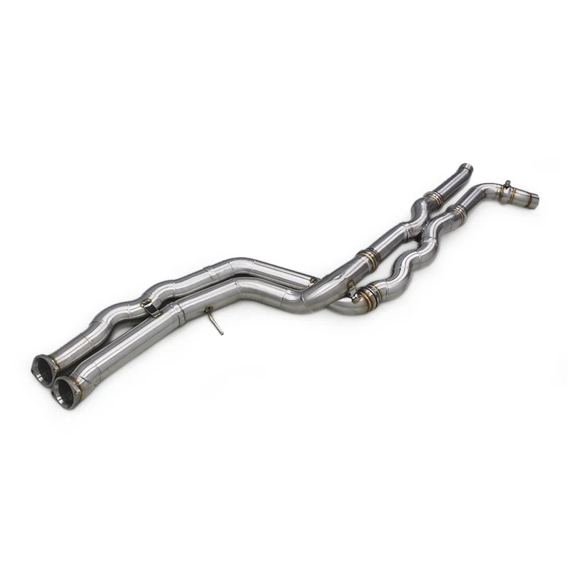 OEM Stainless Steel Midpipe For BMW M2C/M2 Competition S55 F87 3.0T 2018-2023 70MM Equal Length Mid Pipe Car Exhaust System