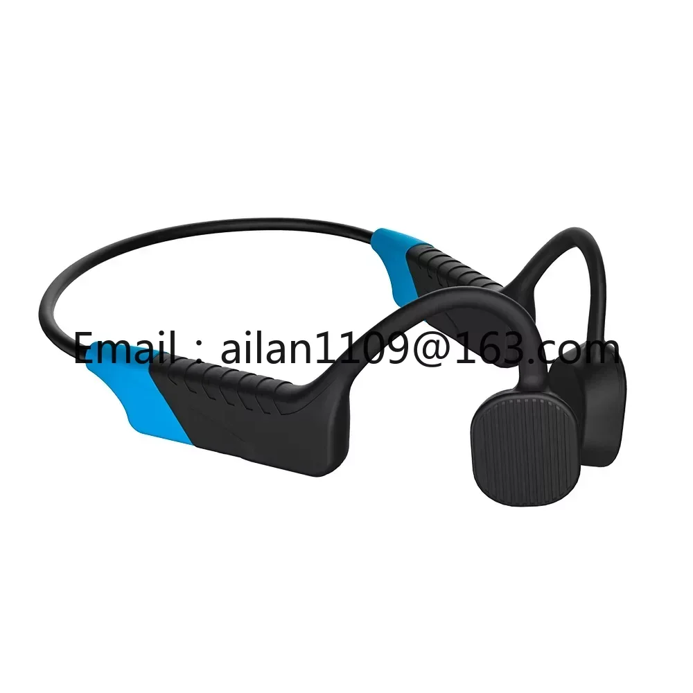 Ear Hook Wireless Bluetooth Swimming Training Headphones Headset Earphone FM Transmitter Bone Conduction Earphone Receiver