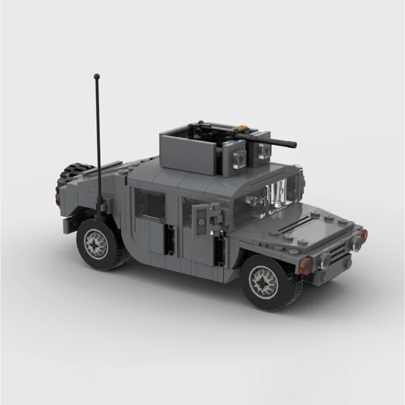 Military Equipment Humvee Special Technology Vehicles MOC Building Block Assemble Model Display Toys Child Christmas Gifts