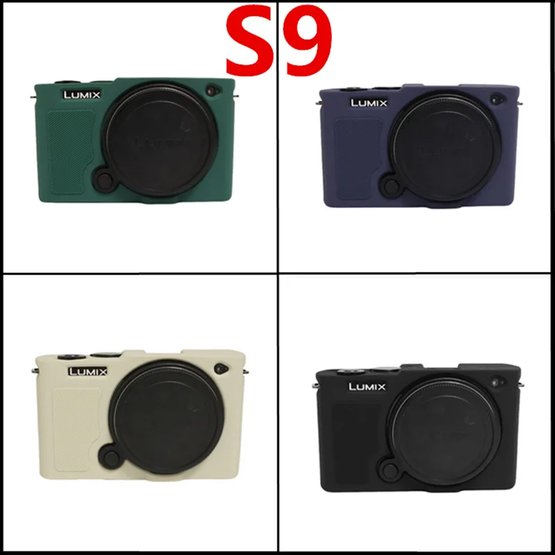 for Panasonic S9 Silicone Case Body Protective Cover Protector Frame Skin for Panasonic S9 Camera accessory