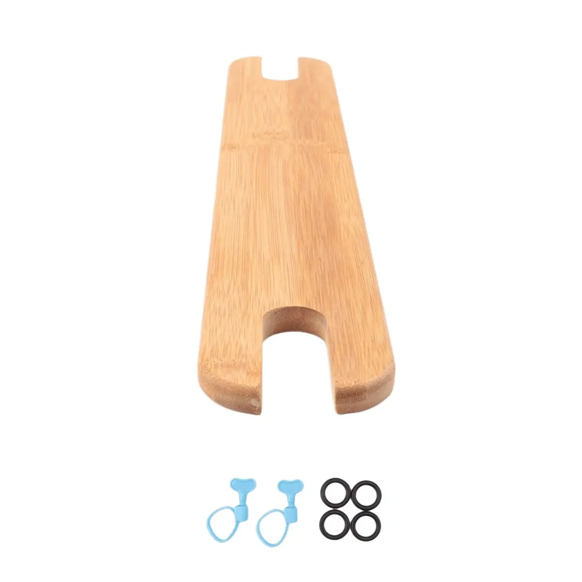 Reposapiés para Silla Alta Nices, Reposapiés de Madera de Bambú para Sillas Altas IKEA Antilop, Reposapiés Ajustable para Silla