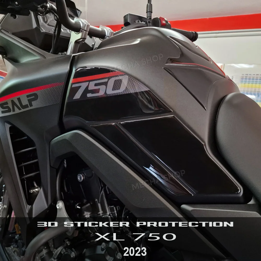 

Защитная наклейка на бак для Transalp XL750 2023, водонепроницаемый комплект наклеек на крышку топливного бака