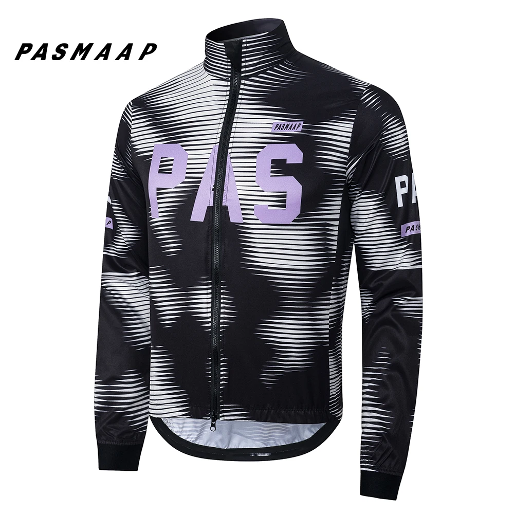 PASMAAP Cycling Jacket  Road Pro Tema Windbreaker Waterproof Quick Dry Bicycle Shirt Long Sleeve Lightweight Cycling Jersey Bike