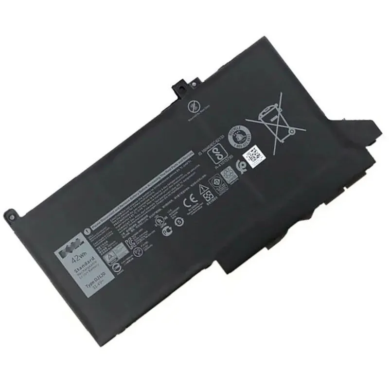 DJ1J0 11.4V 42wh بطارية الكمبيوتر المحمول لديل Latitude 12 7000 7280 7480 13 7000 7380 7390 14 7000 7480 7490 E7280 E7380 E7480 سلسلة