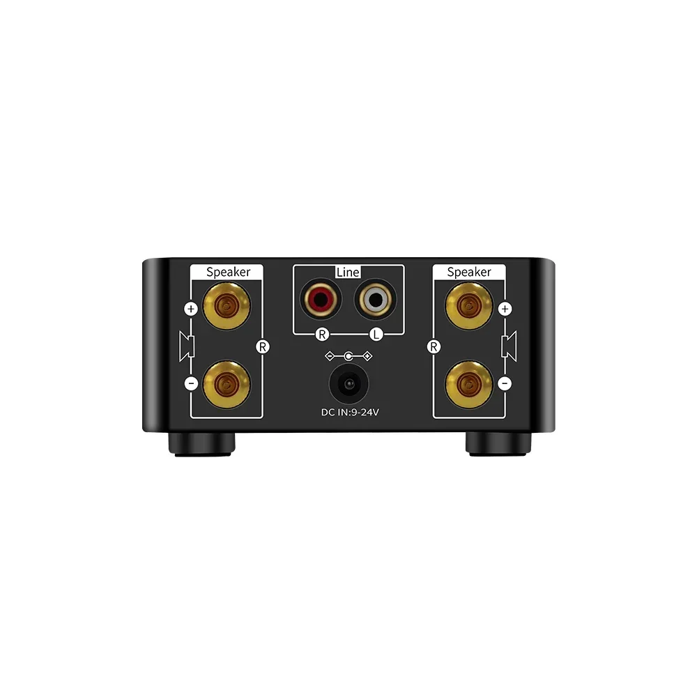 50WX2 Eindversterker Board Bluetooth-compatibel TPA3116 Ontvanger Stereo 12V Thuis Auto Audio Amp USB U-disK TF Muziekkaart Speler