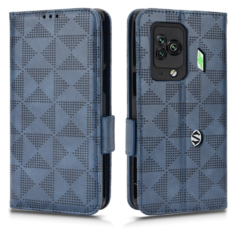 For Xiaomi Black Shark 5 Pro Case Luxury Flip PU Leather Wallet Magnetic Adsorption Case For Xiaomi BlackShark 5 Pro Phone Bags