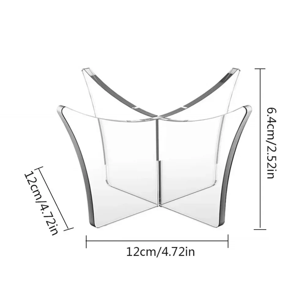 Neue Acryl Basketball Ball Ständer Unterstützung Basis Bowling Ball Fußball Display Halter Rugby Fußball Ball Rack