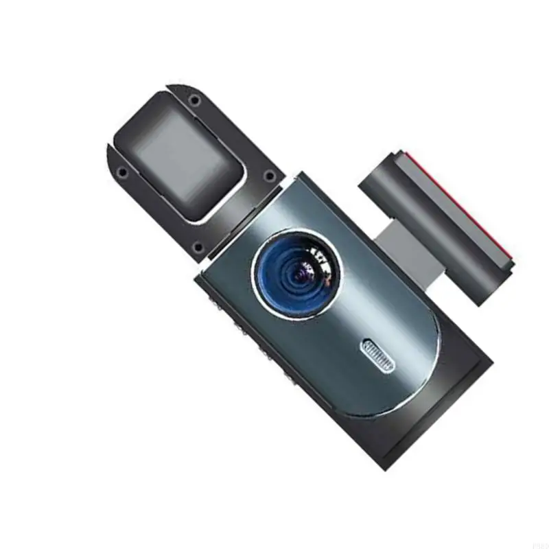 P88D 720P Dashcam with Parking Monitors Dashboard Camera Small for Ride Share