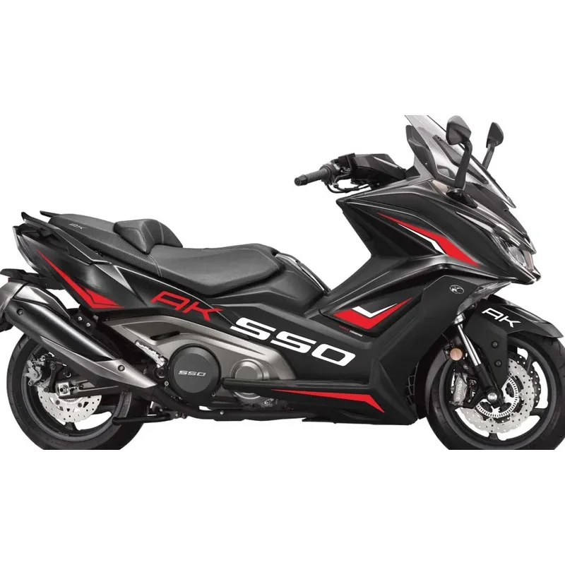 Motorcycle Accessories Scooter Body Side Strip Fairing Sticker Logo Decal For KYMCO AK550